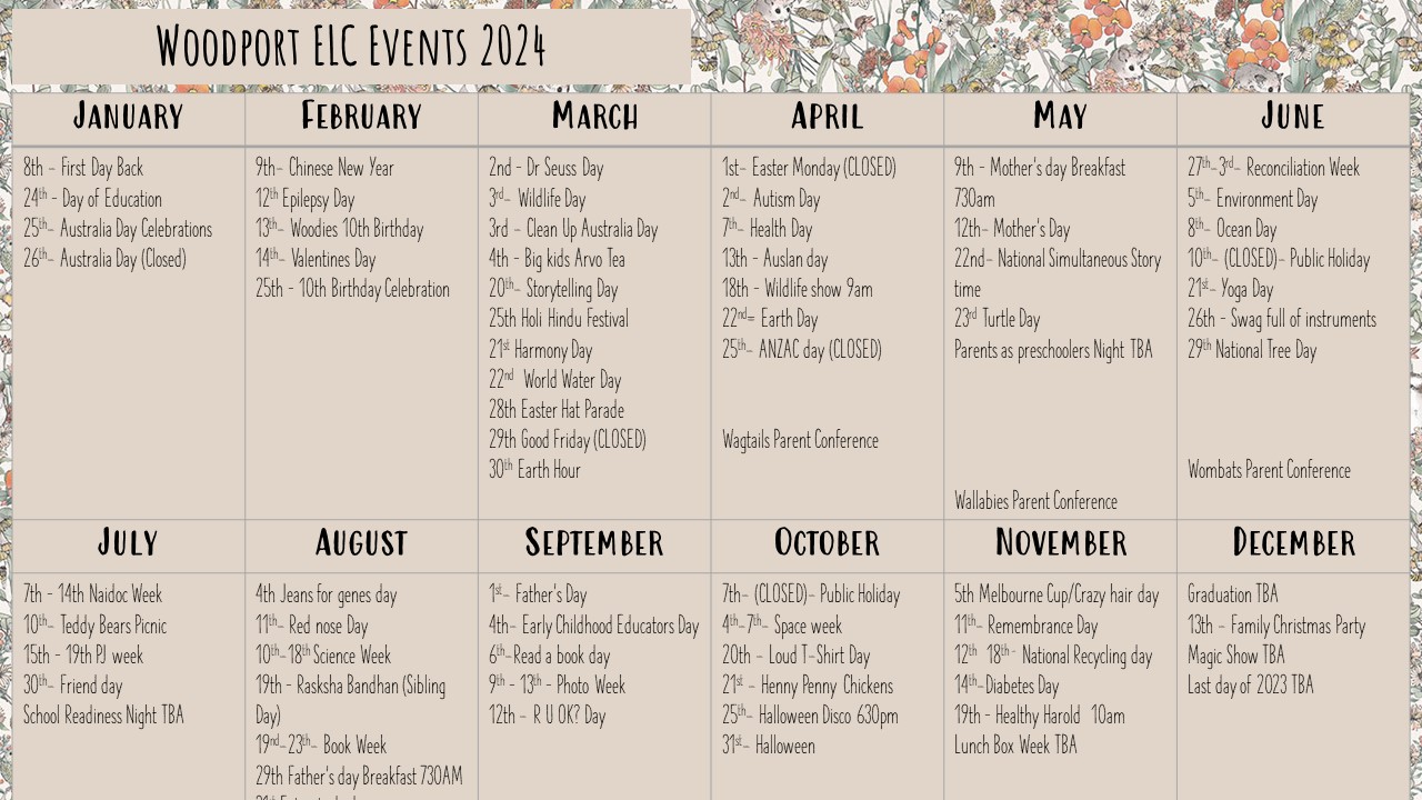 events calendar 2023